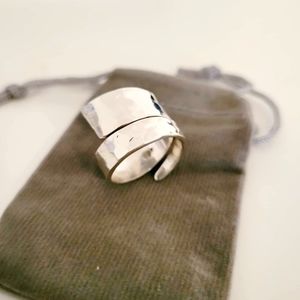 Size 8 Sterling silver ring